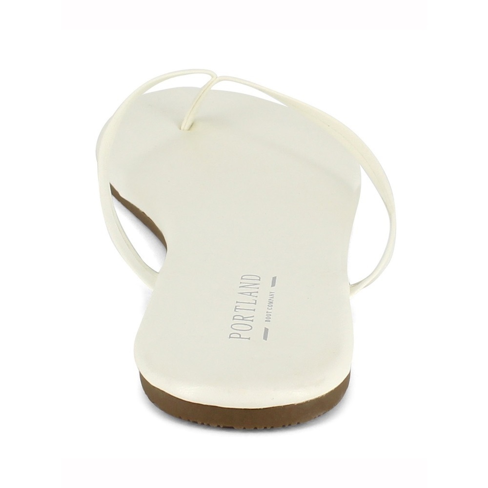 New White Flip Flop - Picture 2 of 4